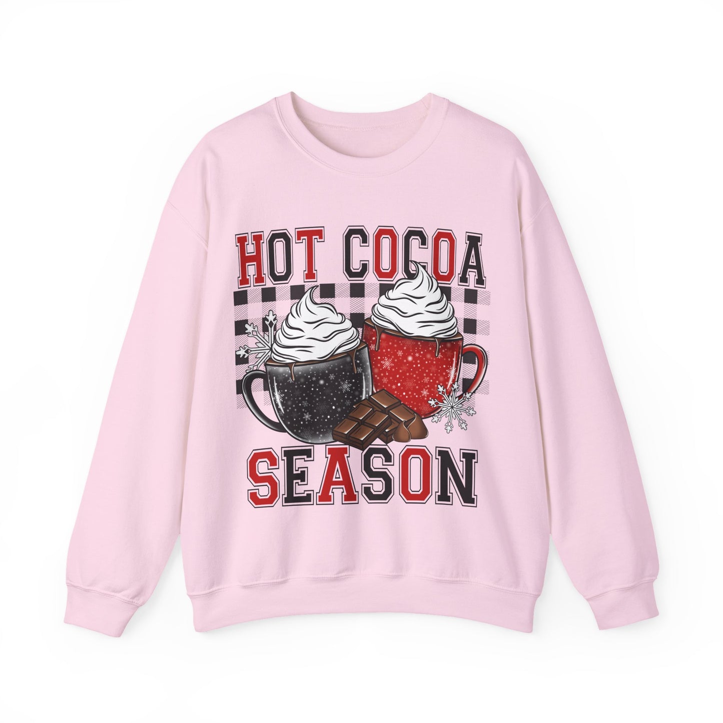 Hot Cocoa Season Unisex Heavy Blend™ Crewneck Sweatshirt
