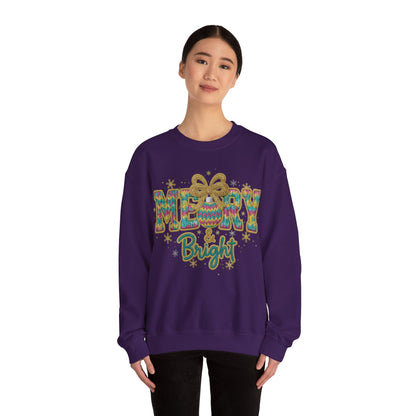 Yarn Merry Christmas Unisex Heavy Blend™ Crewneck Sweatshirt