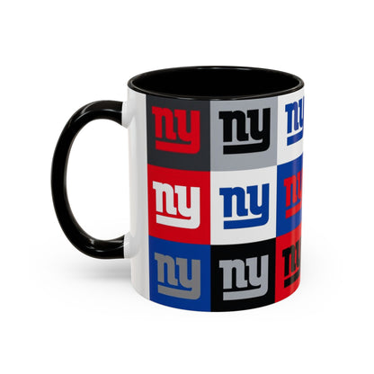 ny repeat Colorful Mugs (11oz, 15oz)