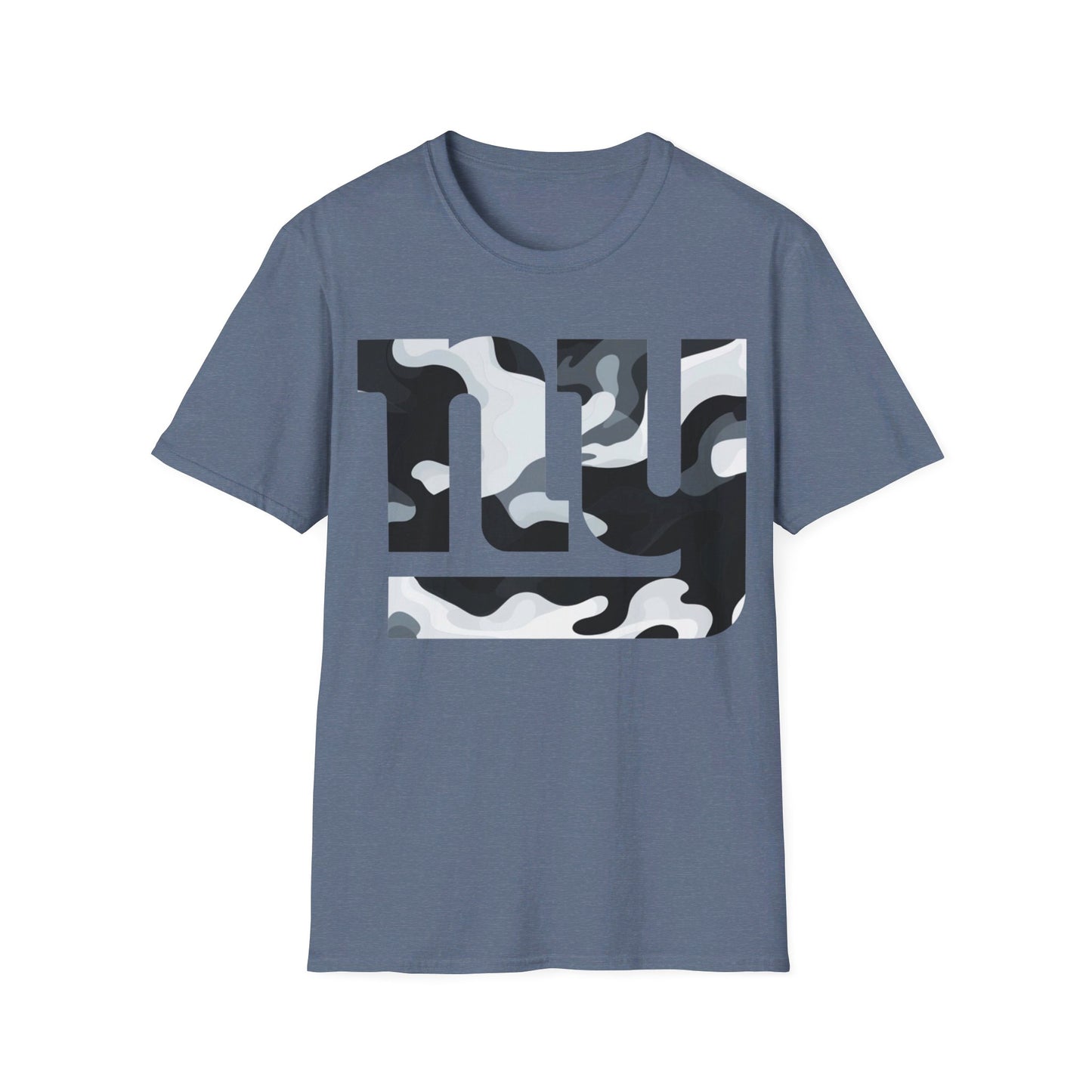 NY Black Camo Unisex Softstyle T-Shirt