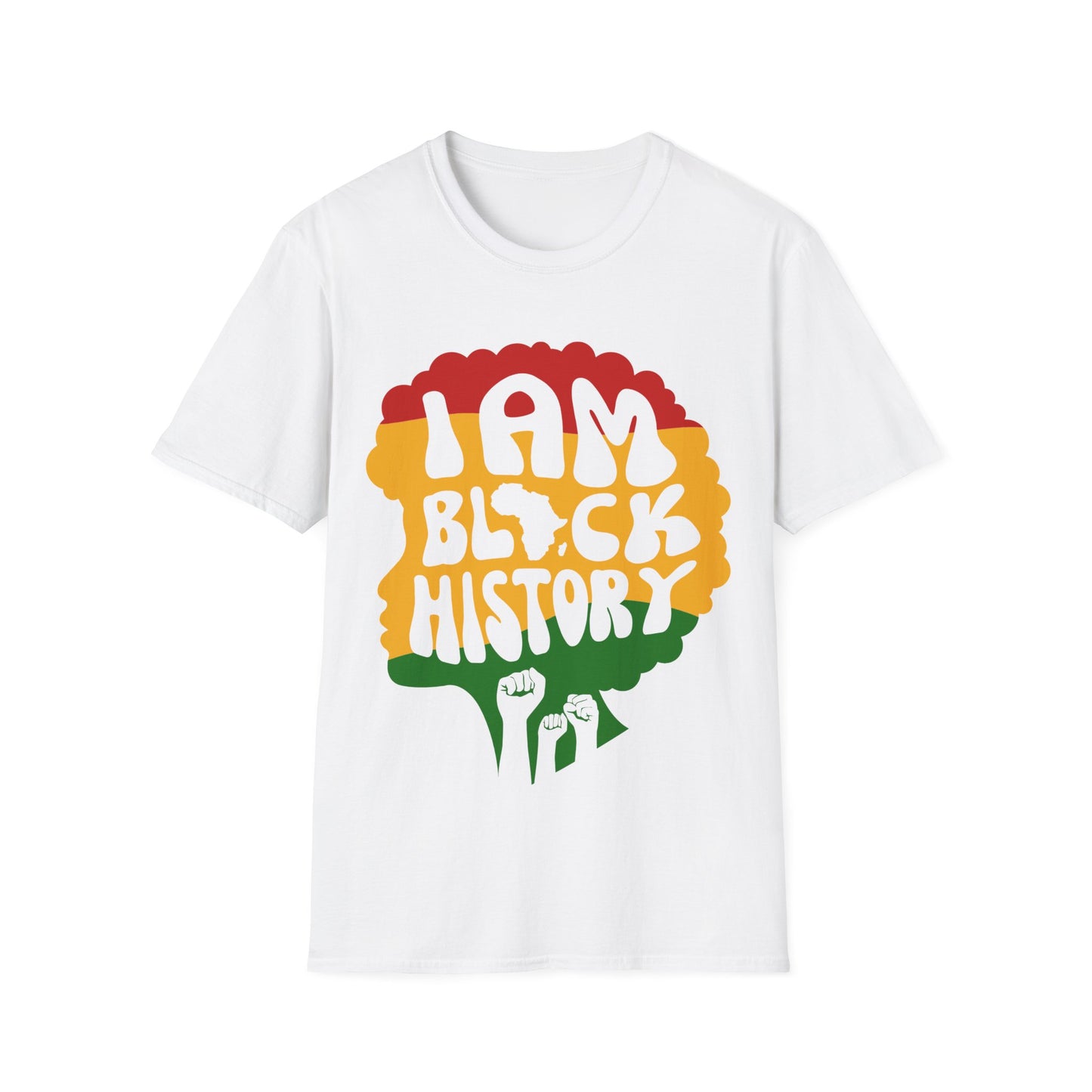 I am Black history Unisex Softstyle T-Shirt