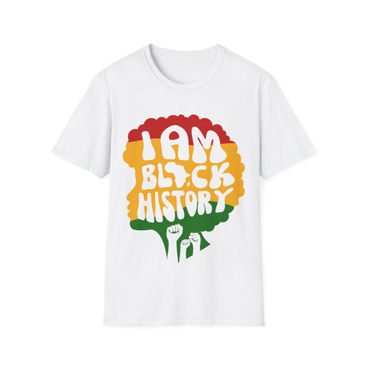 I am Black history Unisex Softstyle T-Shirt