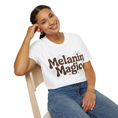 Melanin Magic Unisex Softstyle T-Shirt