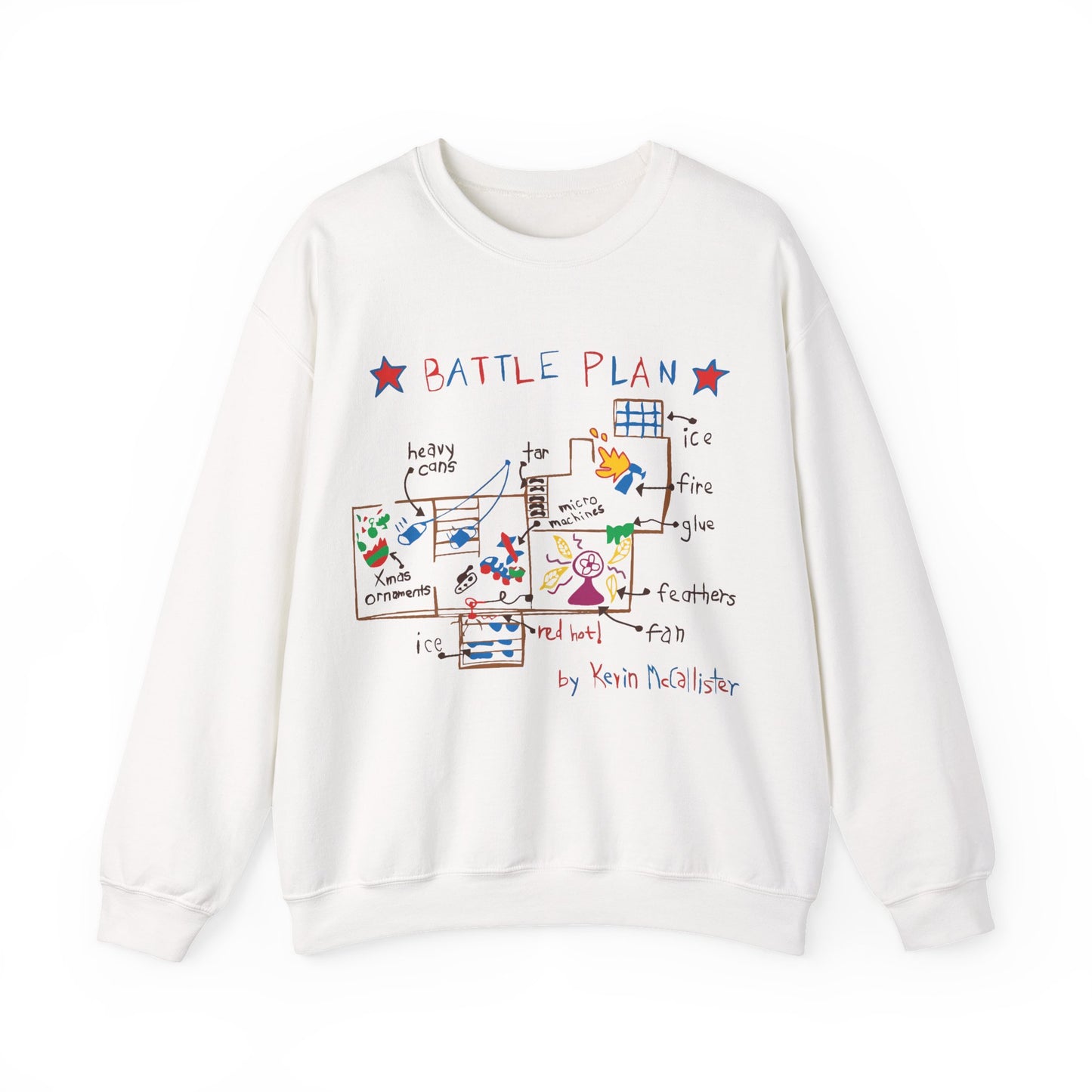 Battle Plan Unisex Heavy Blend™ Crewneck Sweatshirt