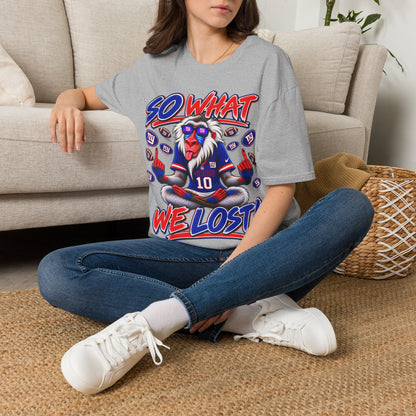 So what, we lost Unisex Softstyle T-Shirt