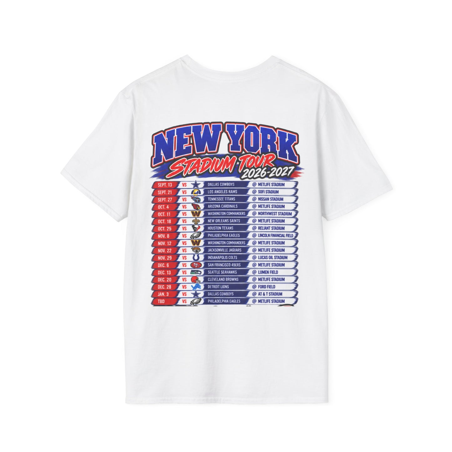 Stadium Tour 2 Unisex Softstyle T-Shirt