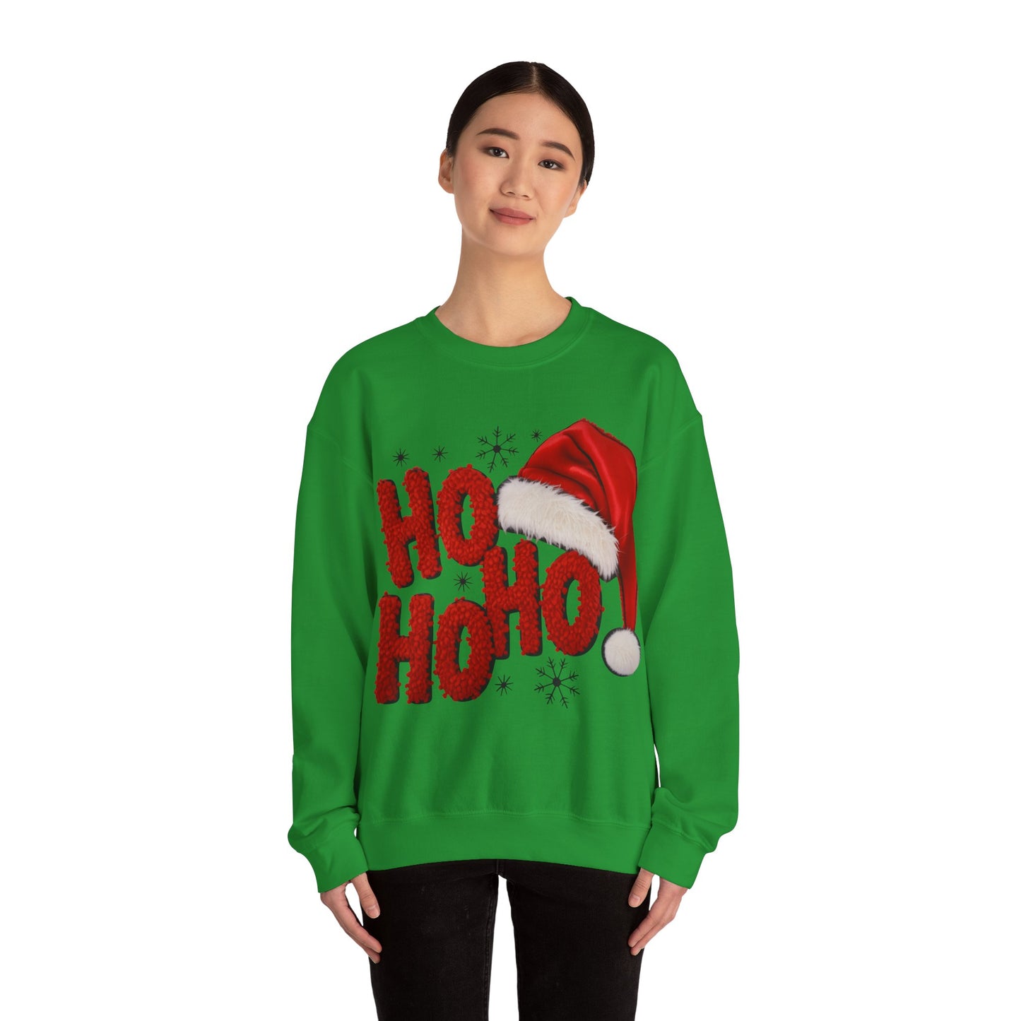 Ho Ho Ho Unisex Heavy Blend™ Crewneck Sweatshirt