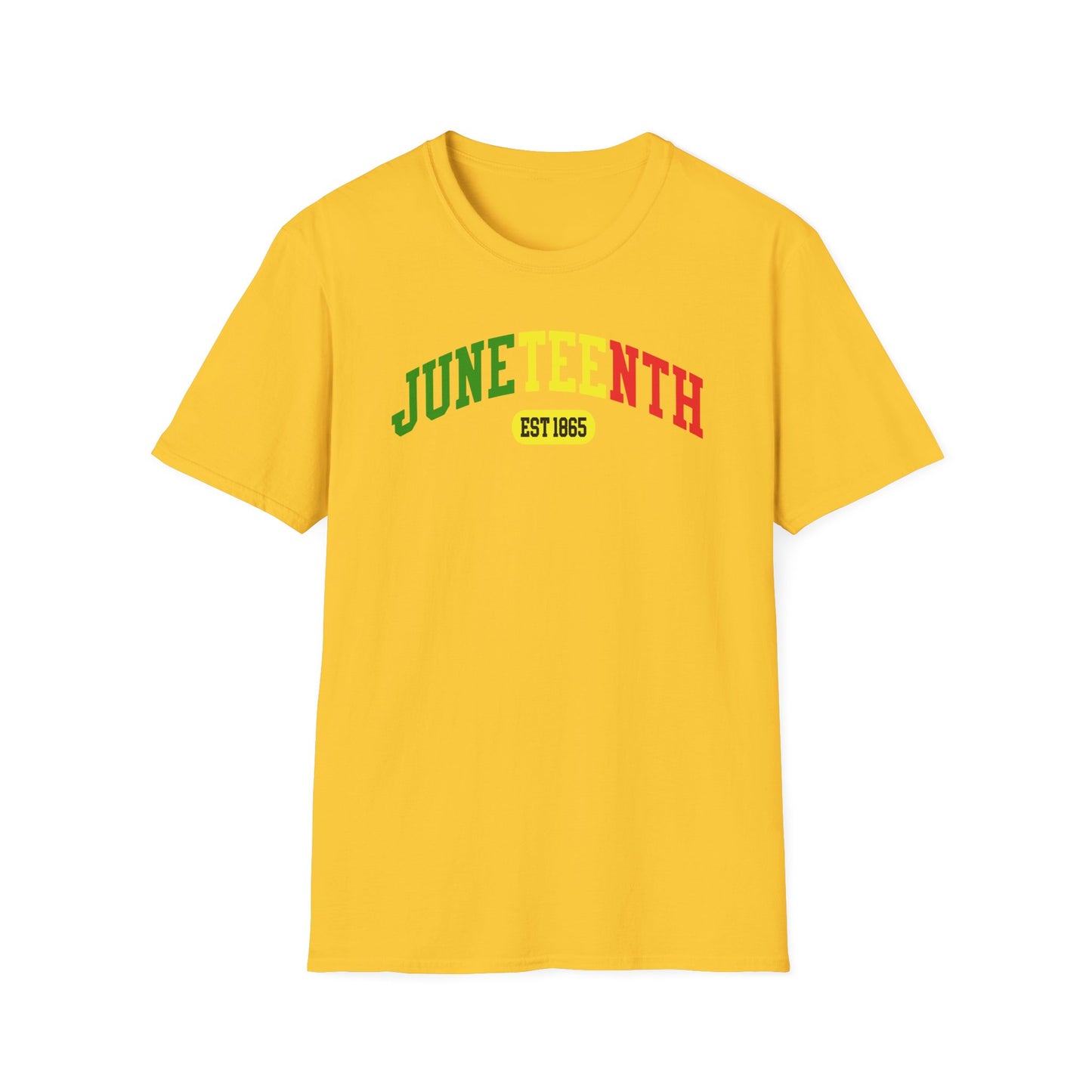 Juneteenth Collegiate Unisex Softstyle T-Shirt