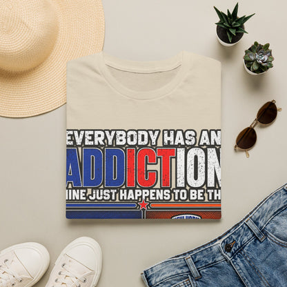 Everybody has an addiction, nyg, nyk Unisex Softstyle T-Shirt