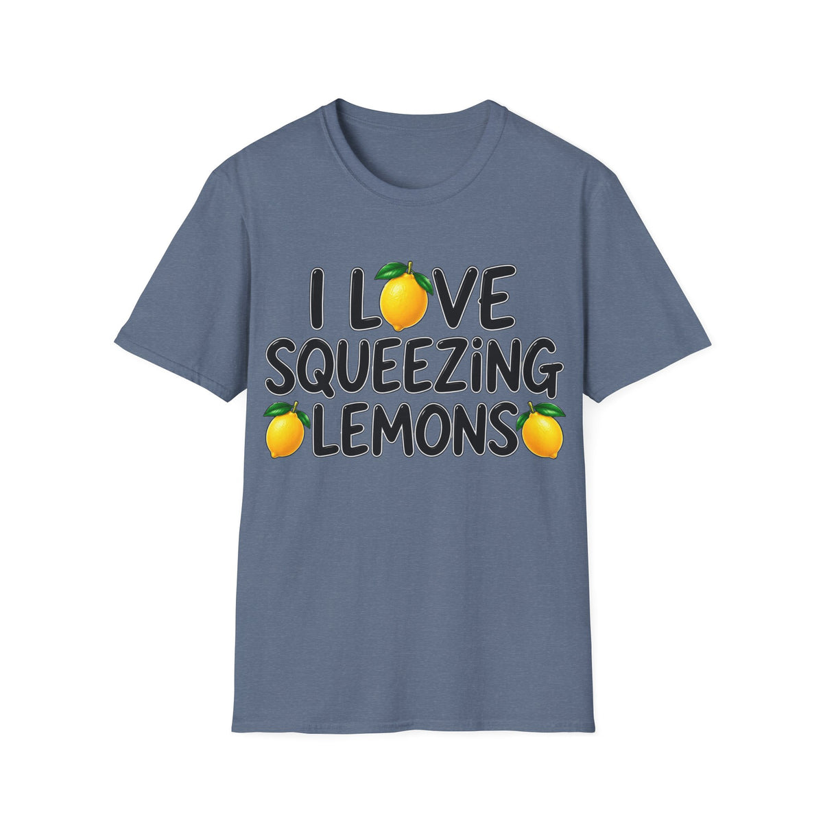 I love squeezing lemons Unisex Softstyle T-Shirt