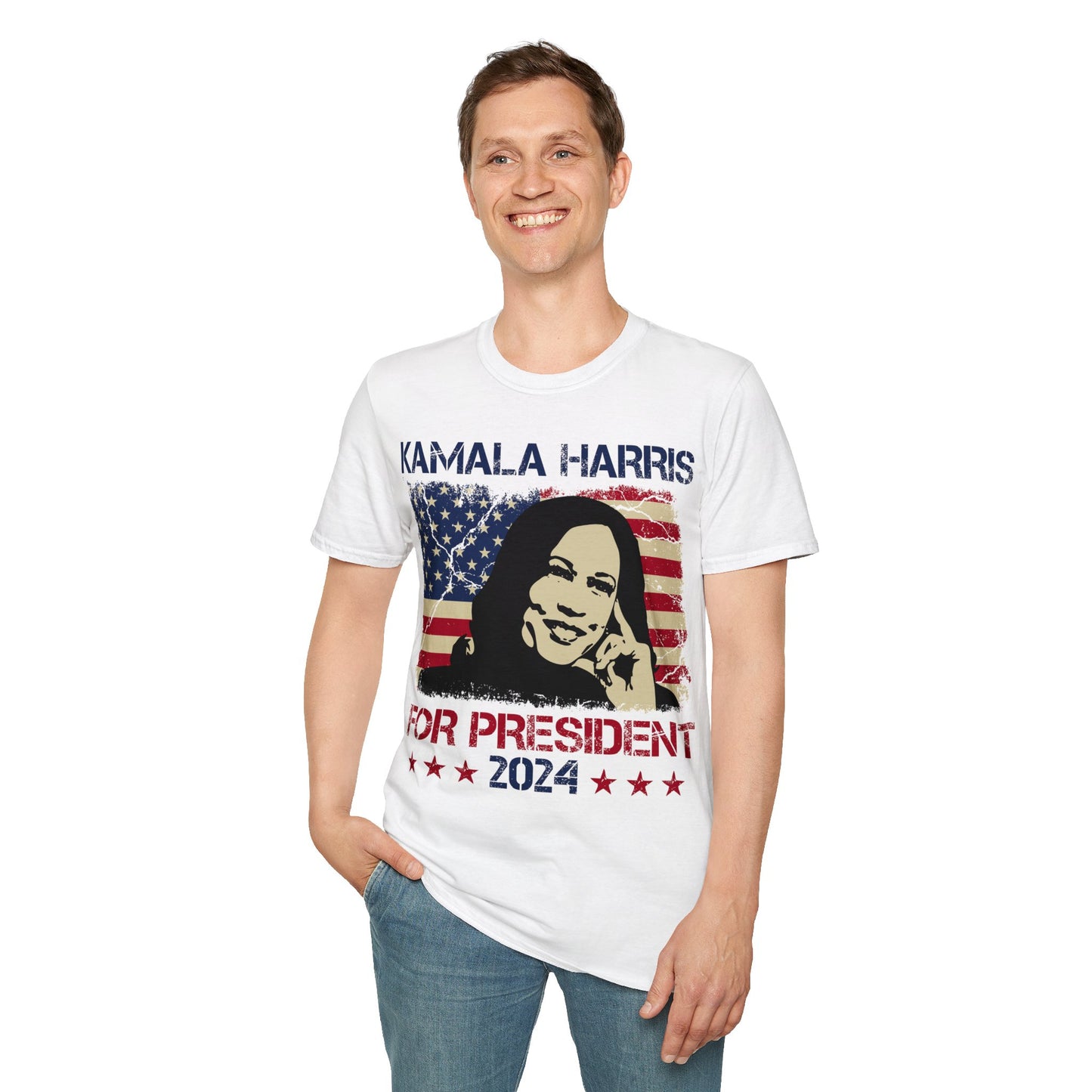 KH for President Unisex Softstyle T-Shirt