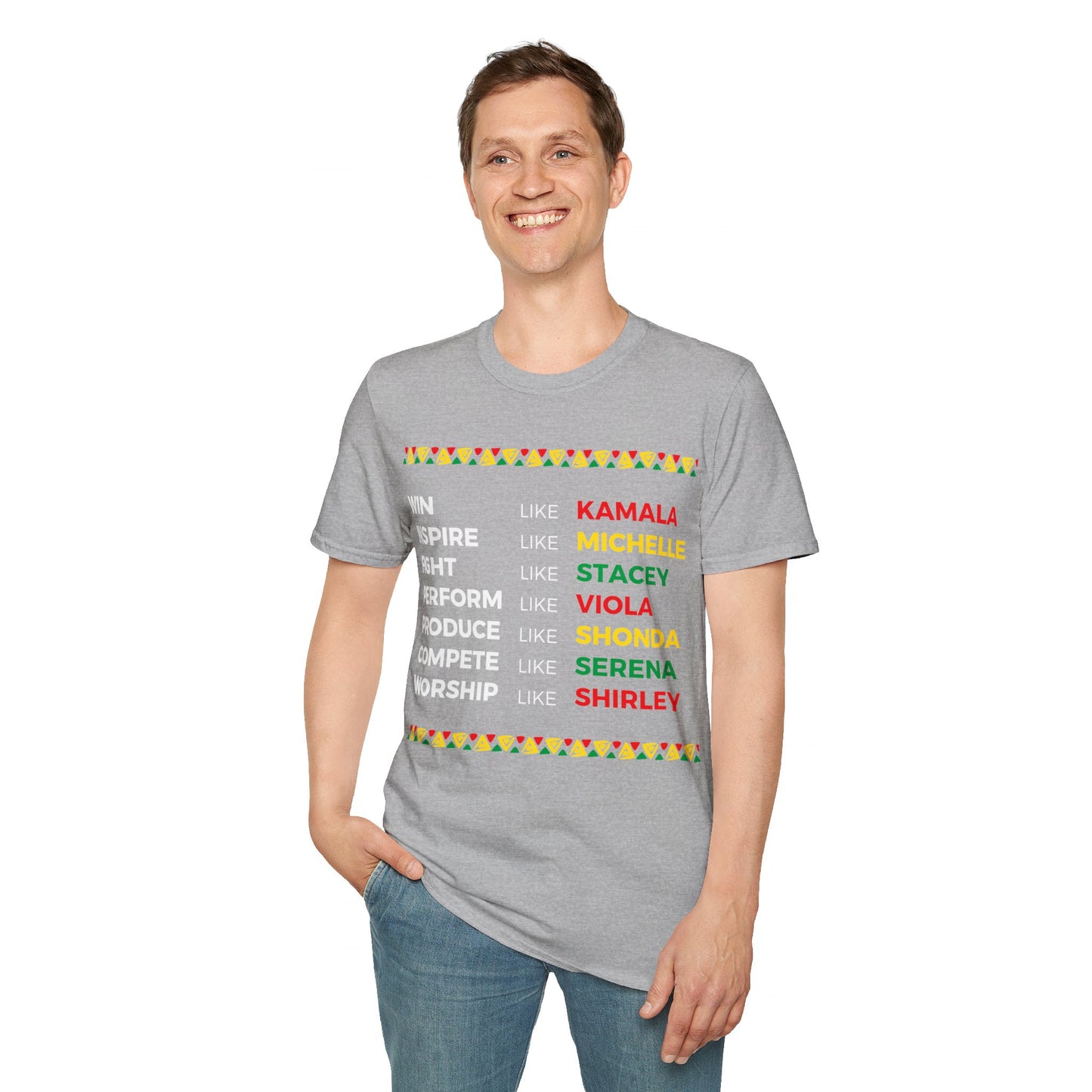 Win like Kamala...Unisex Softstyle T-Shirt