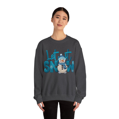Let it Snow Unisex Heavy Blend™ Crewneck Sweatshirt