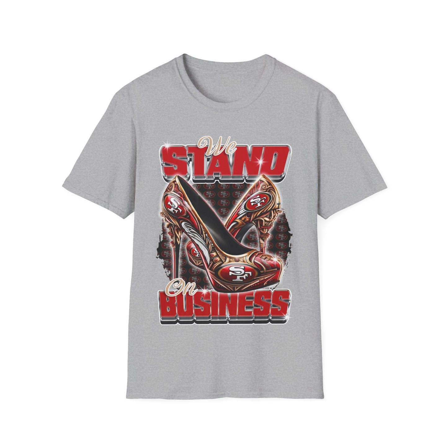 Stand on Business nin Unisex Softstyle T-Shirt