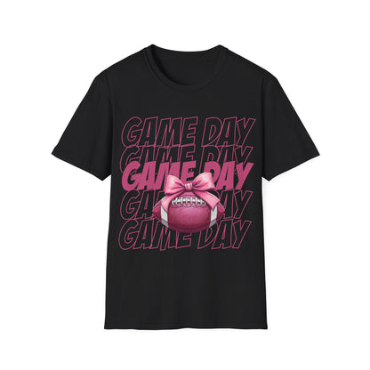 Game day, pink Unisex Softstyle T-Shirt