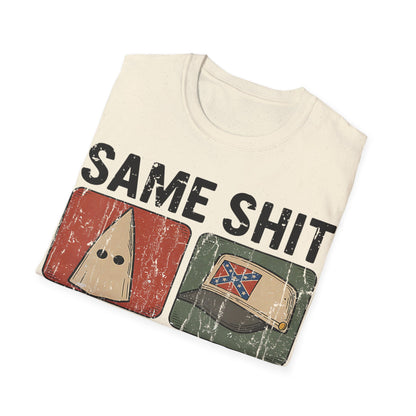 Same shit different hat Unisex Softstyle T-Shirt