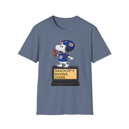 Bowl 2025 Unisex Softstyle T-Shirt, Sports Tee, Cartoon Merchandise, Gift for Football Fans, Comfy Casual Wear