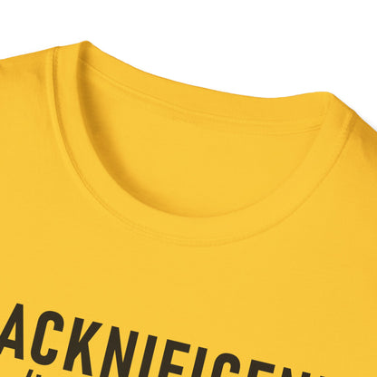 Blacknificent Unisex Softstyle T-Shirt | Inspirational Tee, Melanin Pride Shirt, Gift for Her/Him, Everyday Wear, Celebration Tee