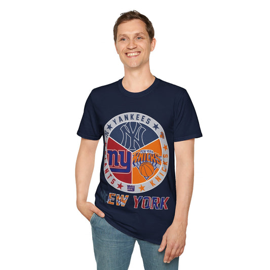 Sports Collage Unisex Softstyle T-Shirt