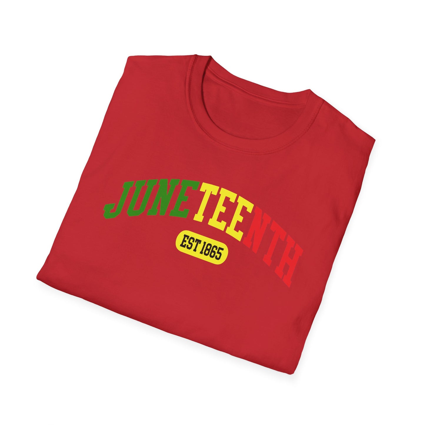 Juneteenth Collegiate Unisex Softstyle T-Shirt