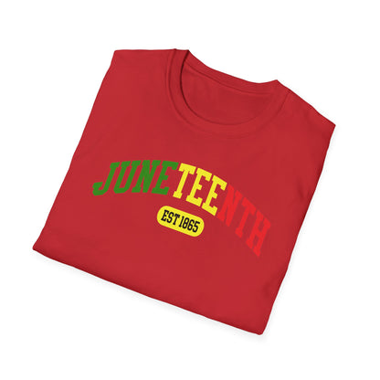 Juneteenth Collegiate Unisex Softstyle T-Shirt