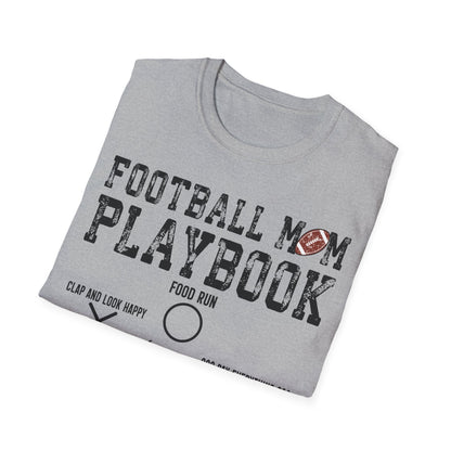 Football Mom Playbook Unisex Softstyle T-Shirt