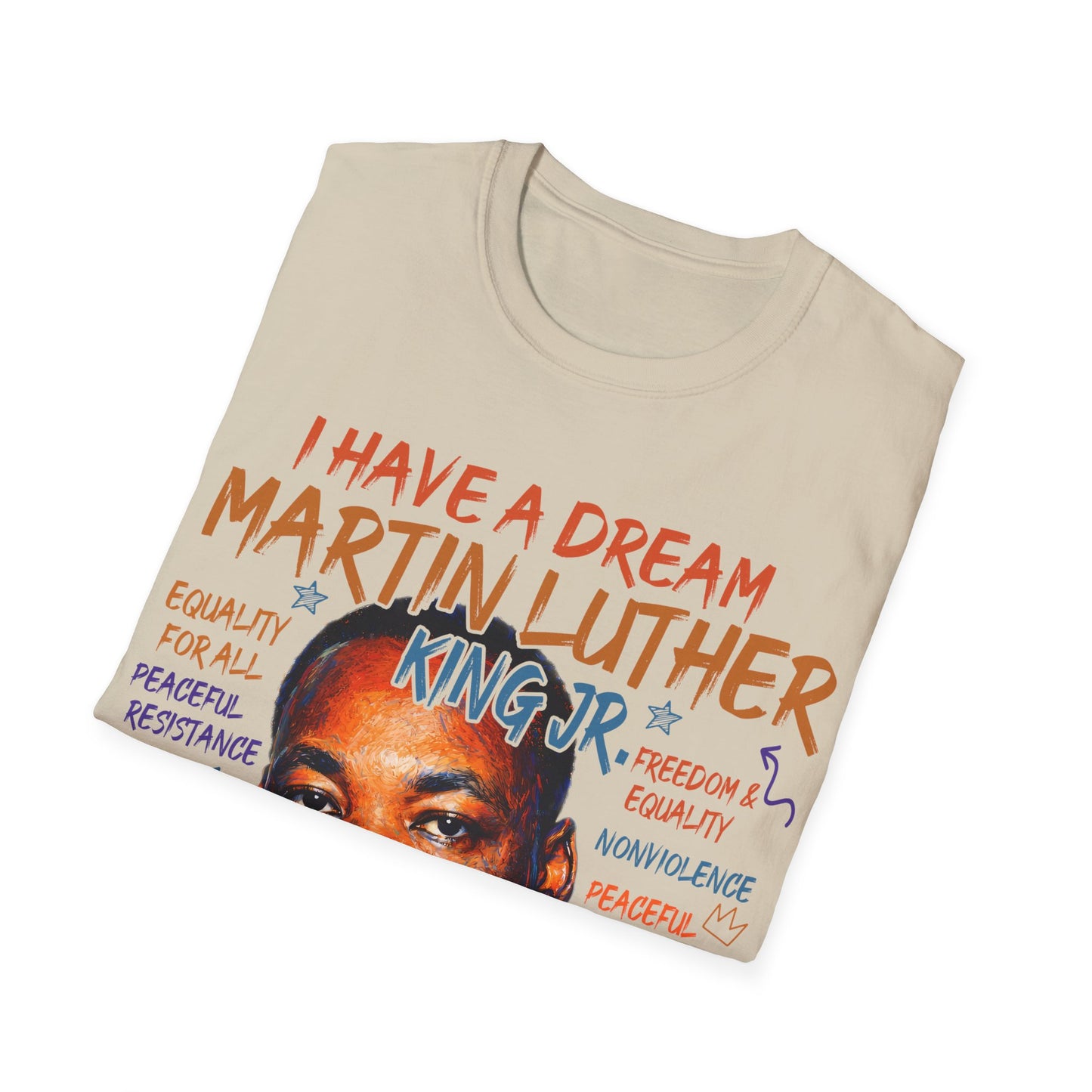 Martin L. King, Jr Unisex Softstyle T-Shirt