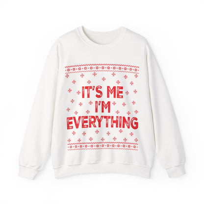 It's me, I'm everything red Unisex Heavy Blend™ Crewneck Sweatshirt