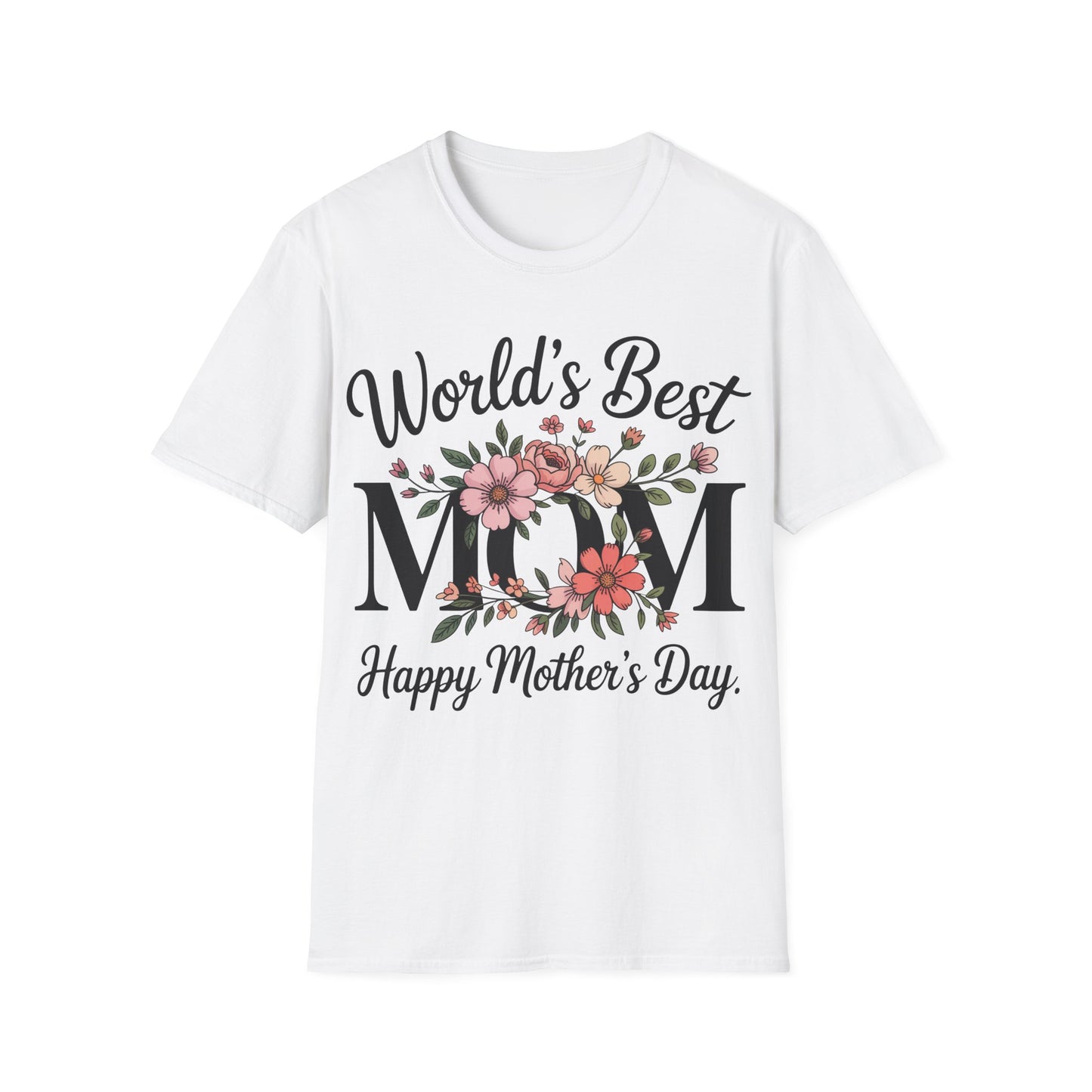 World's Best Mom Unisex Softstyle T-Shirt