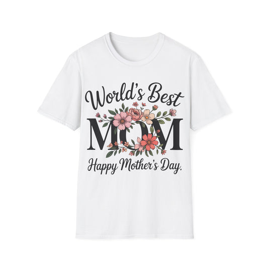World's Best Mom Unisex Softstyle T-Shirt