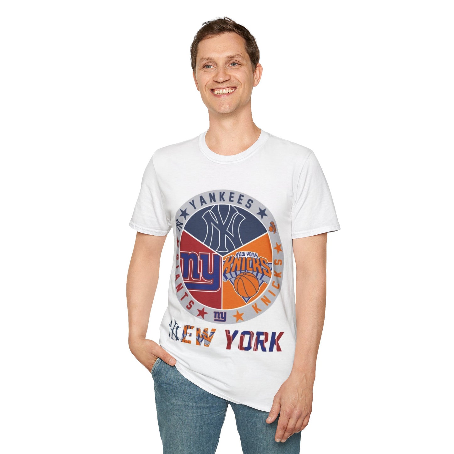 Sports Collage Unisex Softstyle T-Shirt