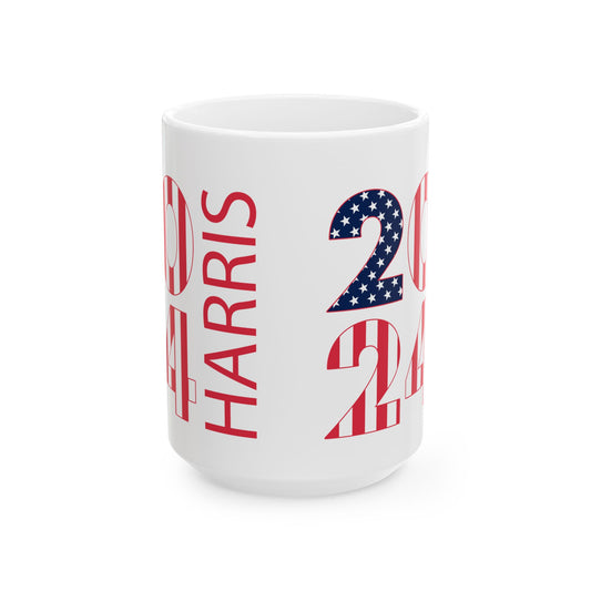 Harris 2024 Ceramic Mug, (11oz, 15oz)