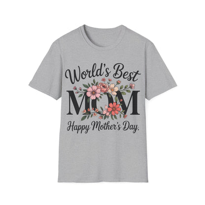 World's Best Mom Unisex Softstyle T-Shirt