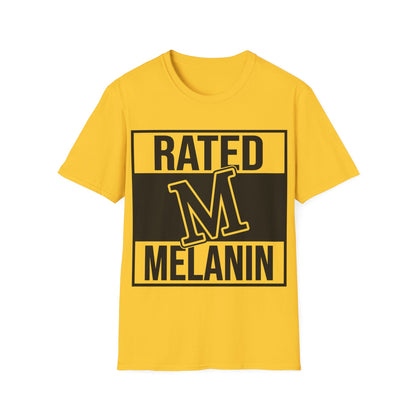 Rated M Melanin Unisex Softstyle T-Shirt