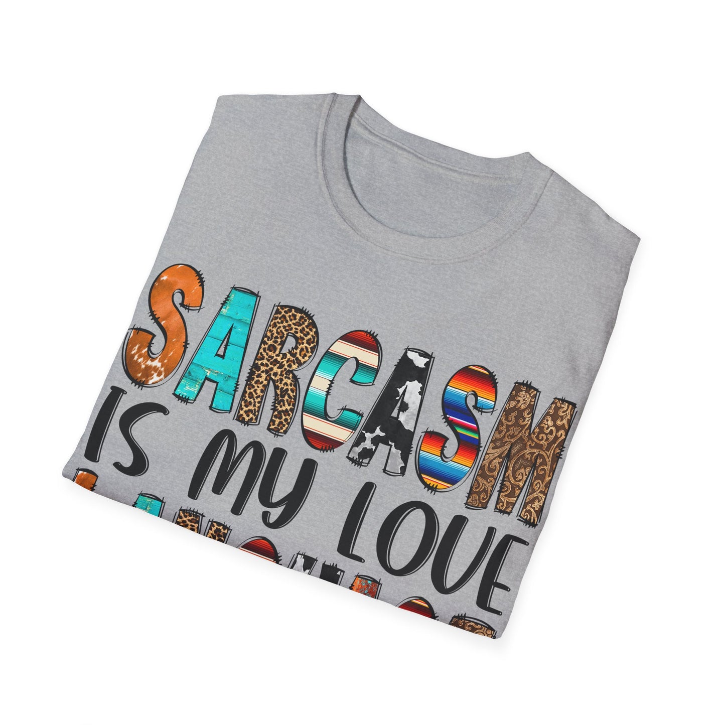 Sarcasm Unisex Softstyle T-Shirt