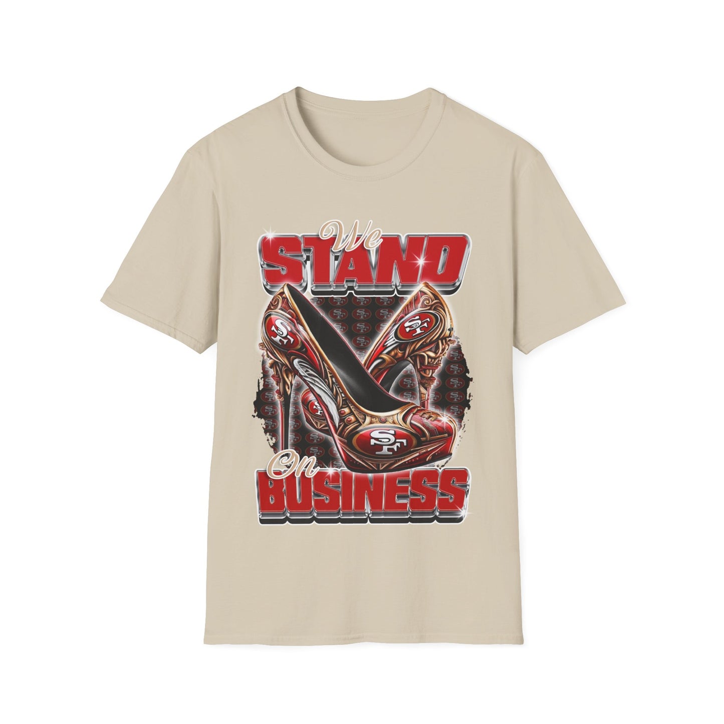 Stand on Business nin Unisex Softstyle T-Shirt