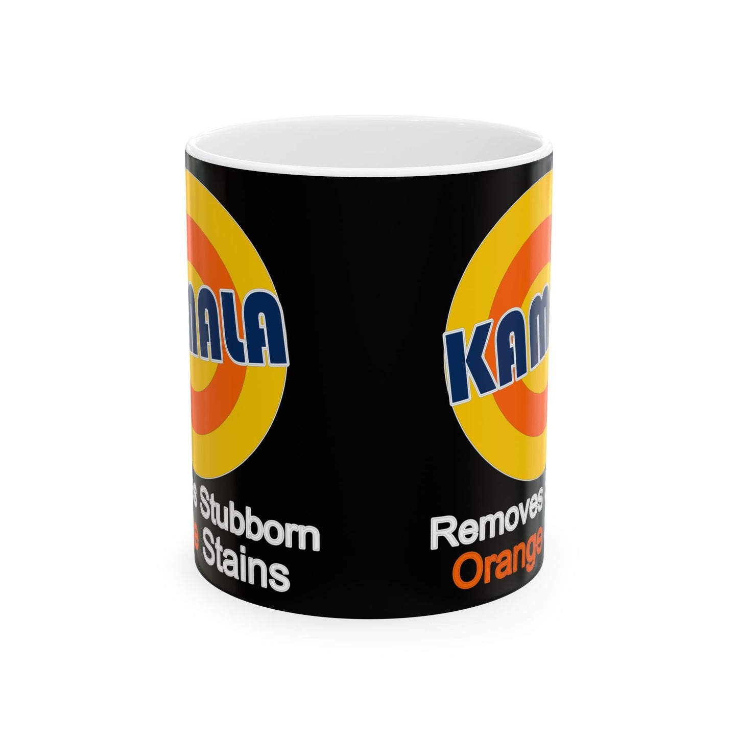 Kamala removes stubborn orange stains Ceramic Mug, (11oz, 15oz)