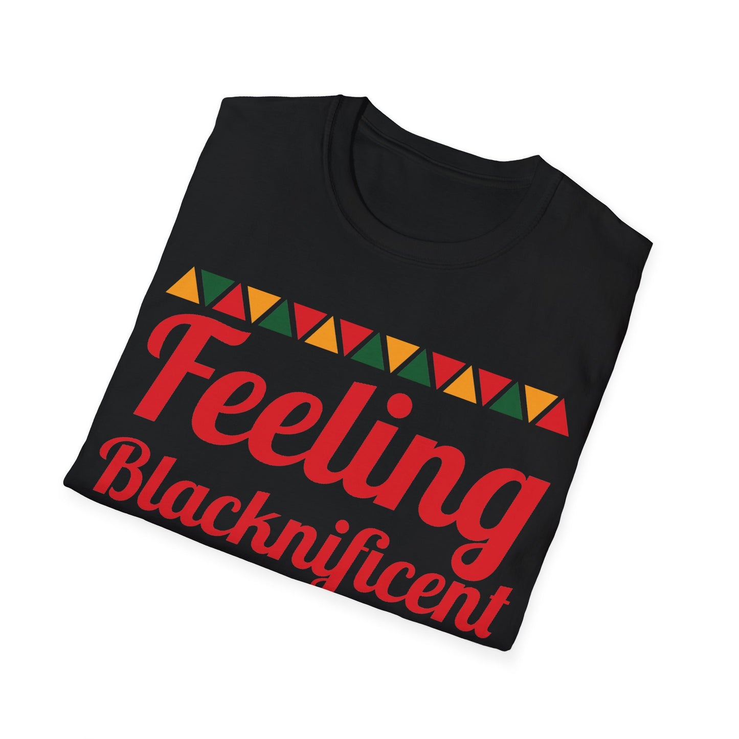 Feeling Blacknificent red Unisex Softstyle T-Shirt