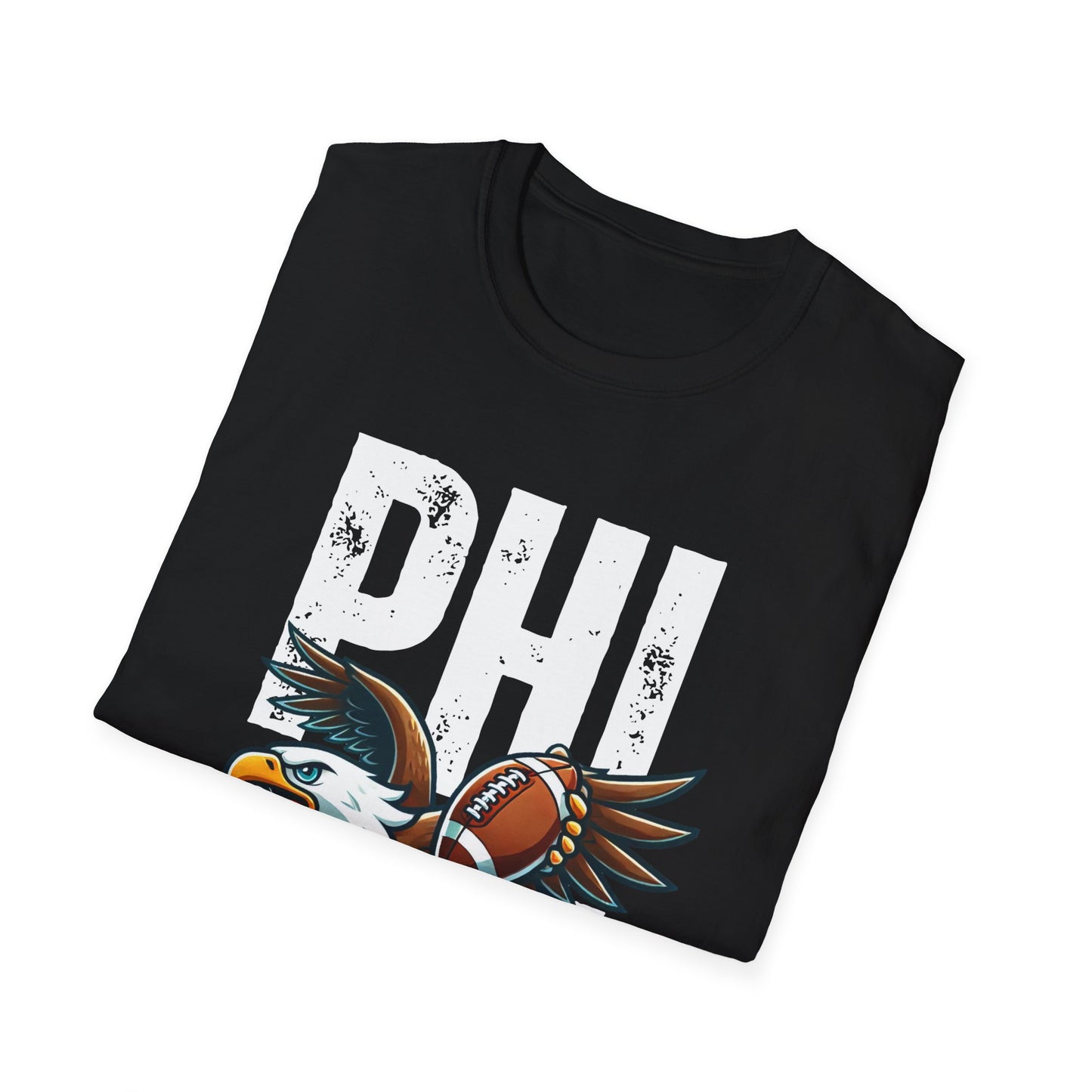 Philly bird Unisex Softstyle T-Shirt