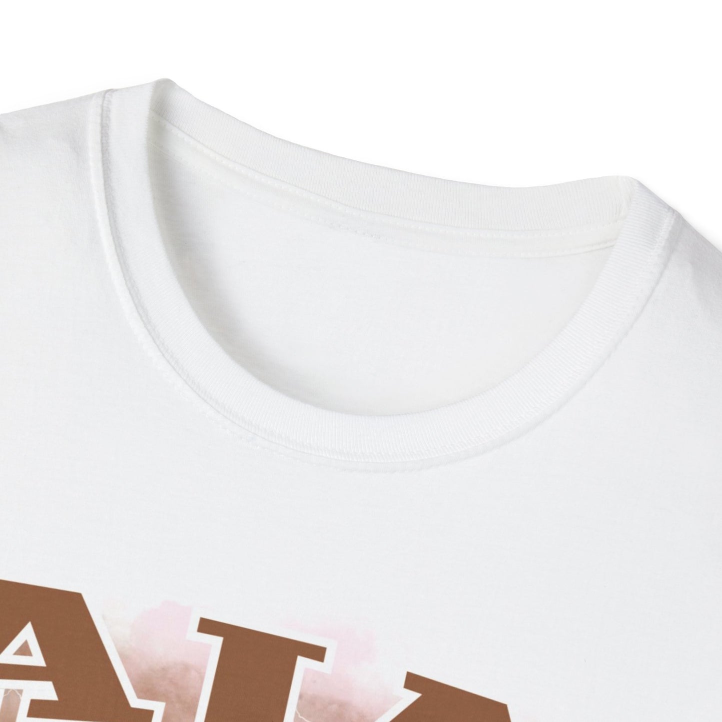 A Wilson basketball collage Unisex Softstyle T-Shirt