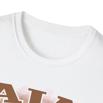 A Wilson basketball collage Unisex Softstyle T-Shirt