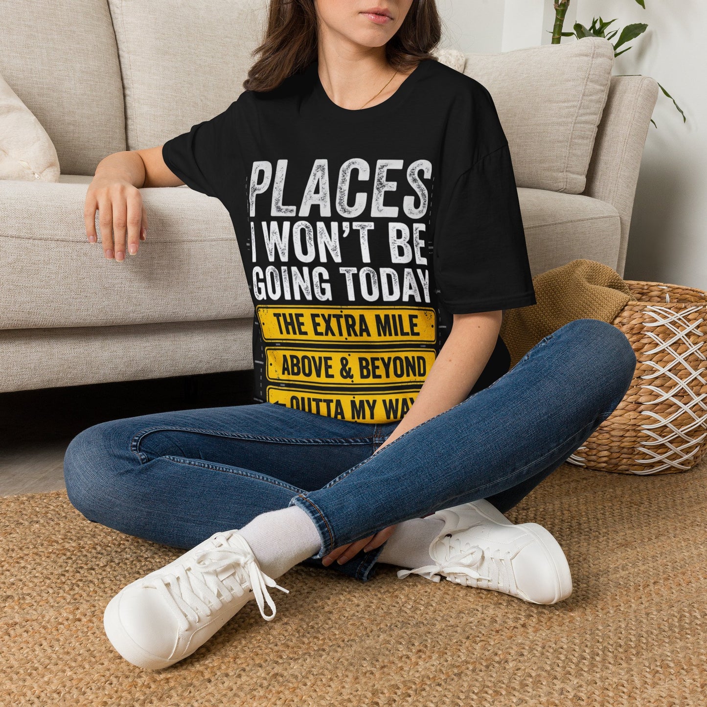 Places I won't be going Unisex Softstyle T-Shirt