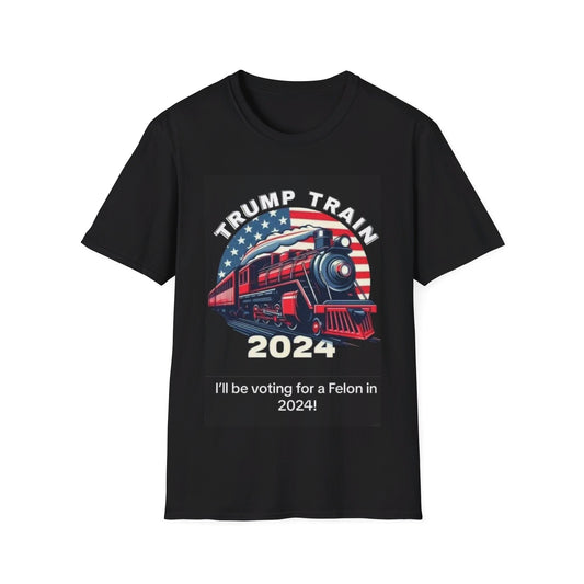 Trump train 2024 Unisex Softstyle T-Shirt