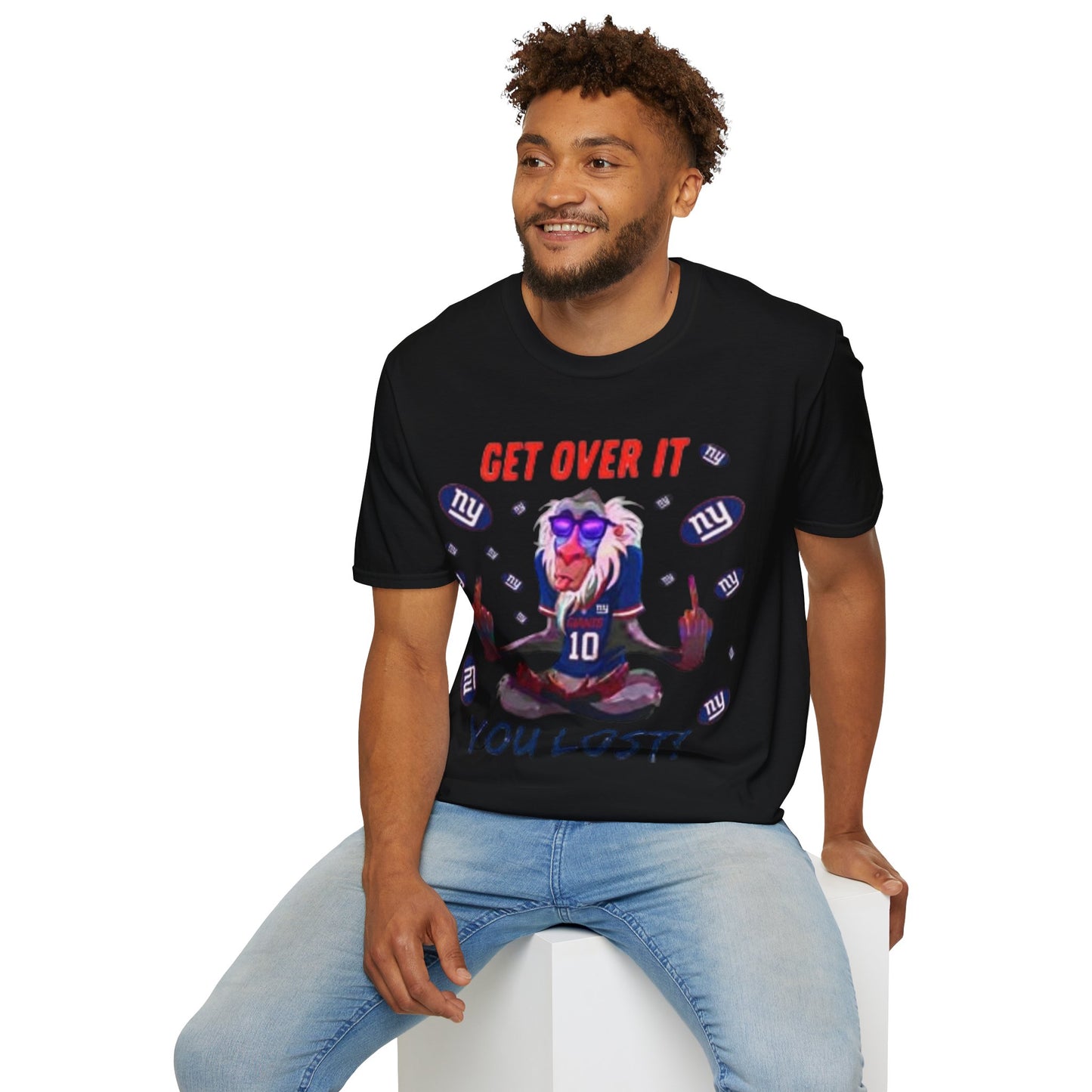 Get over it  Unisex Softstyle T-Shirt