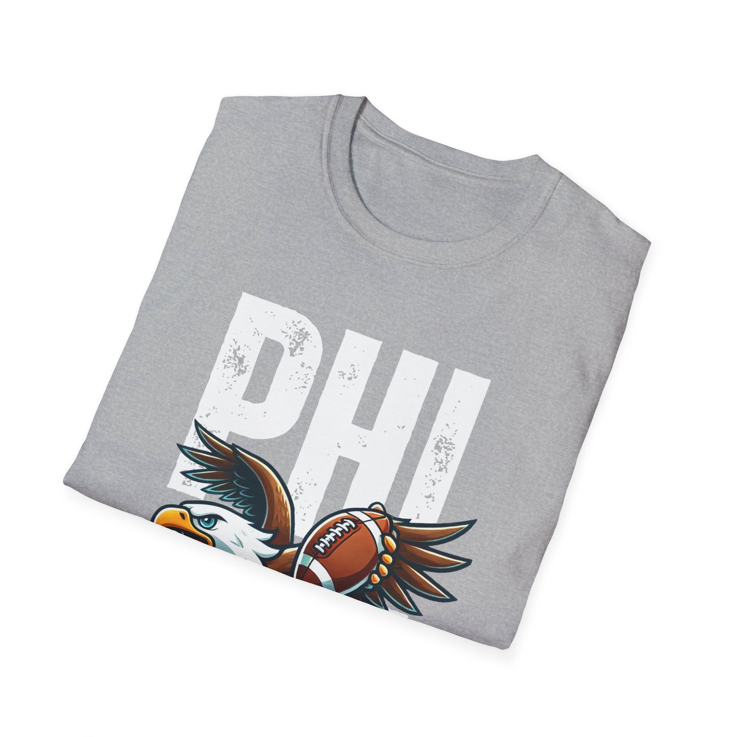 Philly bird Unisex Softstyle T-Shirt