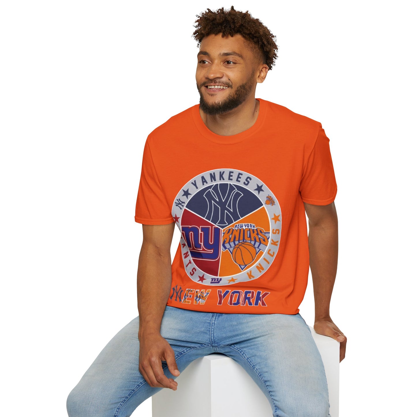 Sports Collage Unisex Softstyle T-Shirt