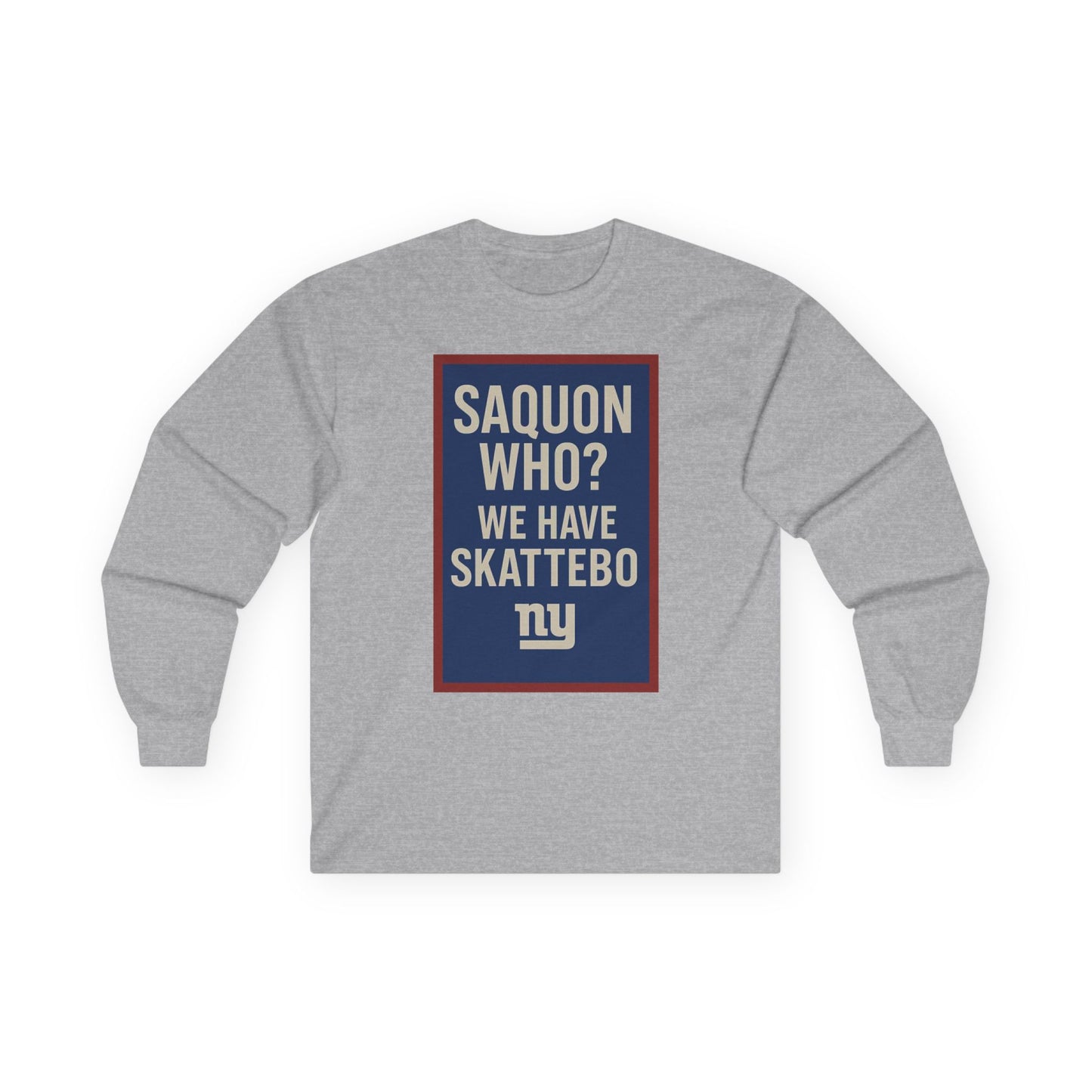 Saquon who LS Unisex Ultra Cotton Long Sleeve Tee