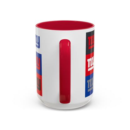 ny repeat Colorful Mugs (11oz, 15oz)