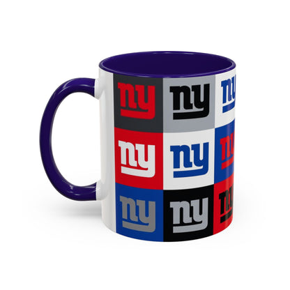 ny repeat Colorful Mugs (11oz, 15oz)