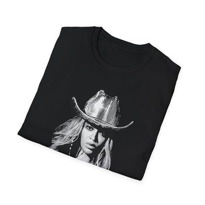 Bey in black and white Unisex Softstyle T-Shirt